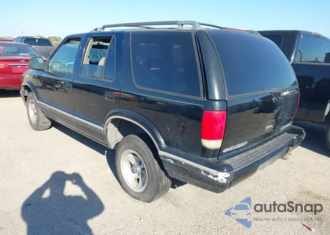 1997 Chevrolet Blazer Ls z USA, uszkodzony, nr VIN 1GNCS13W4V2200380